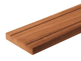 Foto van Azalp Bangkirai Plank Geschaafd 28 x 195 mm