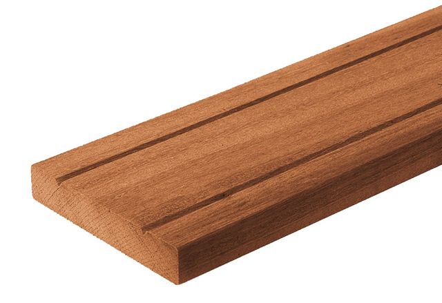 Azalp Bangkirai Plank Geschaafd 28 x 195 mm