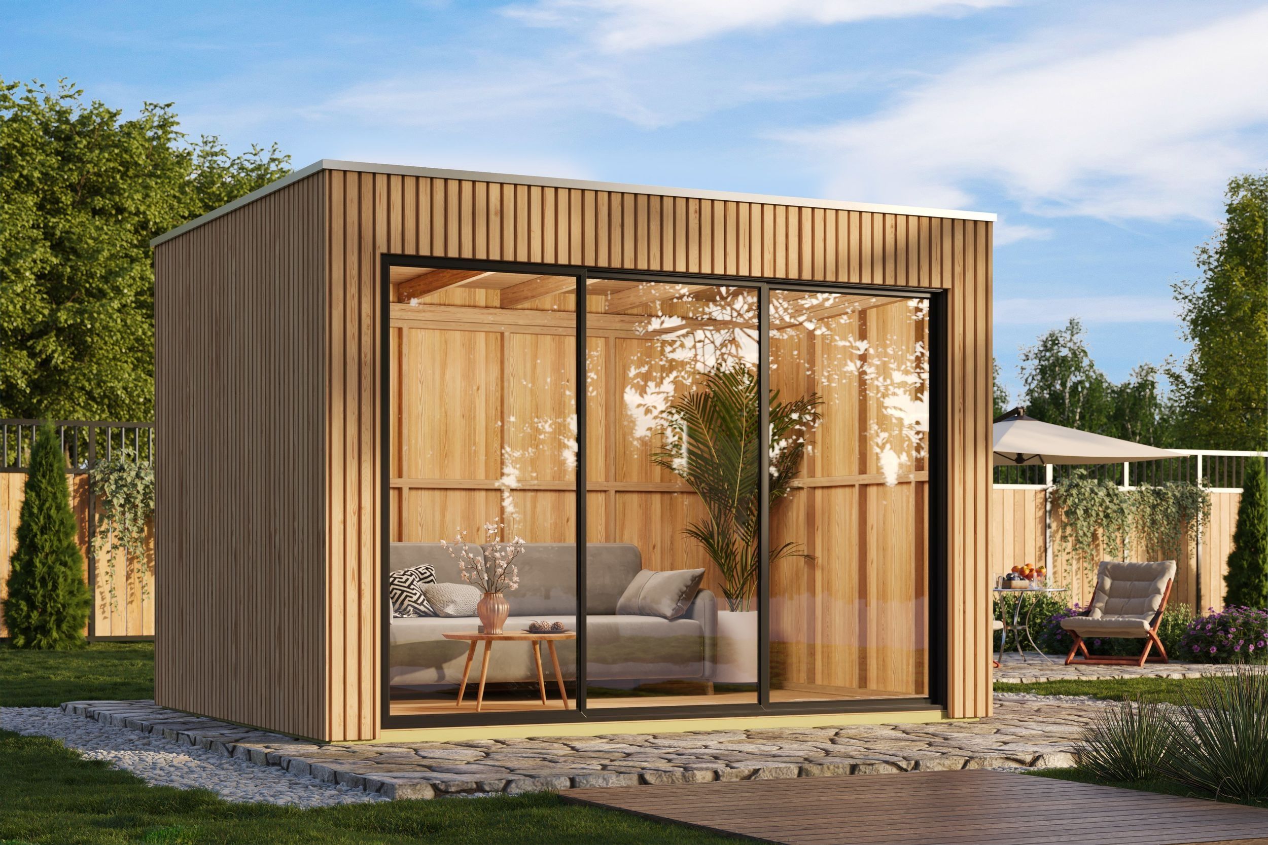 Foto der SmartShed Gartenhaus Cube Novia