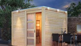 Karibu 79845 Qubic 1 Gartenhaus Foto von Karibu 79845 Qubic 1 Gartenhaus