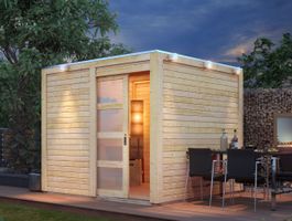 Karibu 79845 Qubic 1 Gartenhaus Foto von Karibu 79845 Qubic 1 Gartenhaus