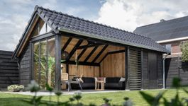 Trendhout de Hoeve XL Schuppen mit Satteldach Foto von