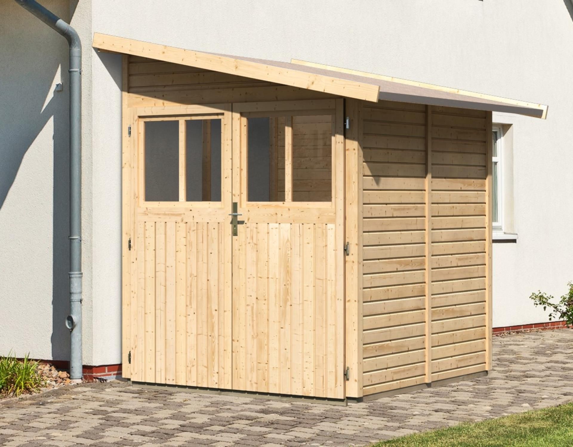 Foto van Karibu 54600 Wandlitz 2 tuinhuis