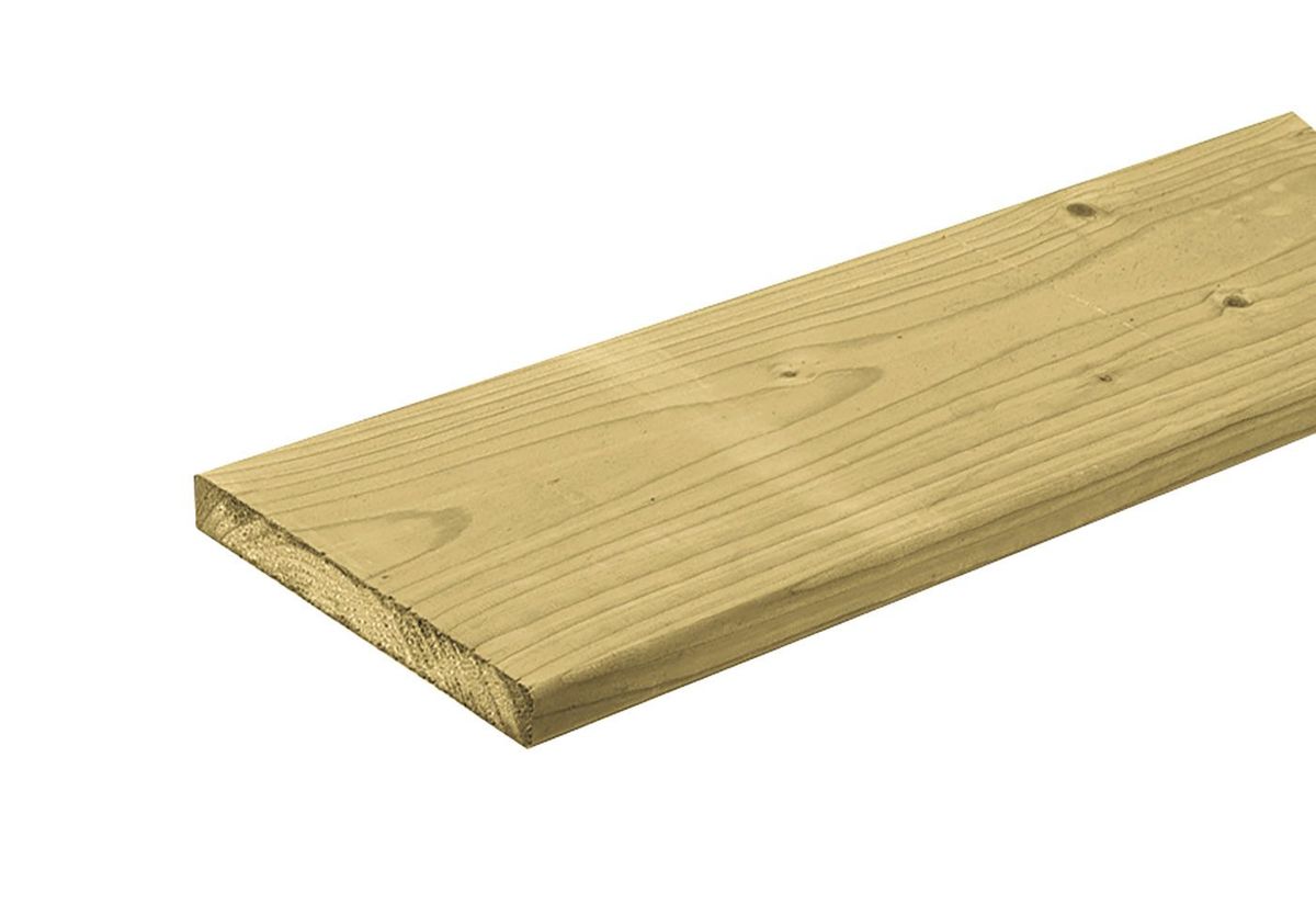 Azalp NE Vuren Plank Geschaafd 18 x 145 mm