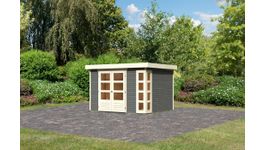 Foto van Karibu 9184 Kerko 5 tuinhuis - terragrijs