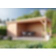 Foto von WoodAcademy Gartenhaus mit Terrasse Bristol 700x400 cm