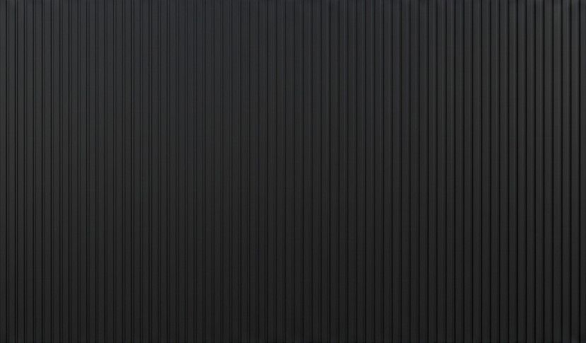 WoodAcademy Komposit wand vertical 700 cm - Schwarz