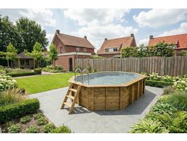 Foto von Ubbink Océa 550 x 355 x 120 cm Holzpool