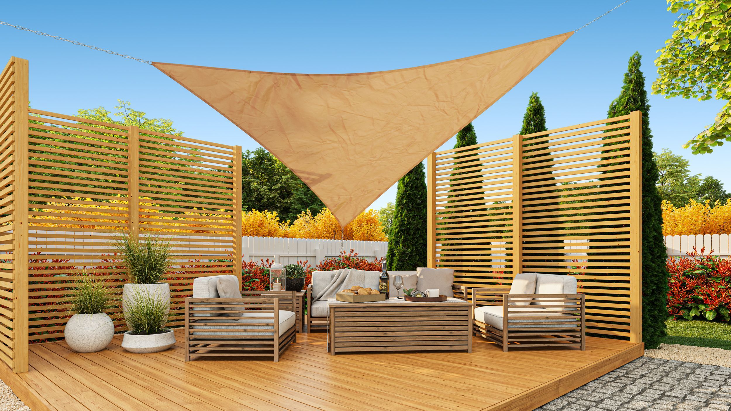 Foto van Nesling Coolfit Schaduwdoek Driehoek