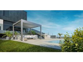 Foto van Biohort Pergola 300 x 300 cm Kwartsgrijs metallic