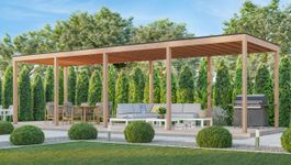 WoodAcademy Douglasien Überdachung Ruby Essential Foto von WoodAcademy Douglasien Überdachung Ruby Essential