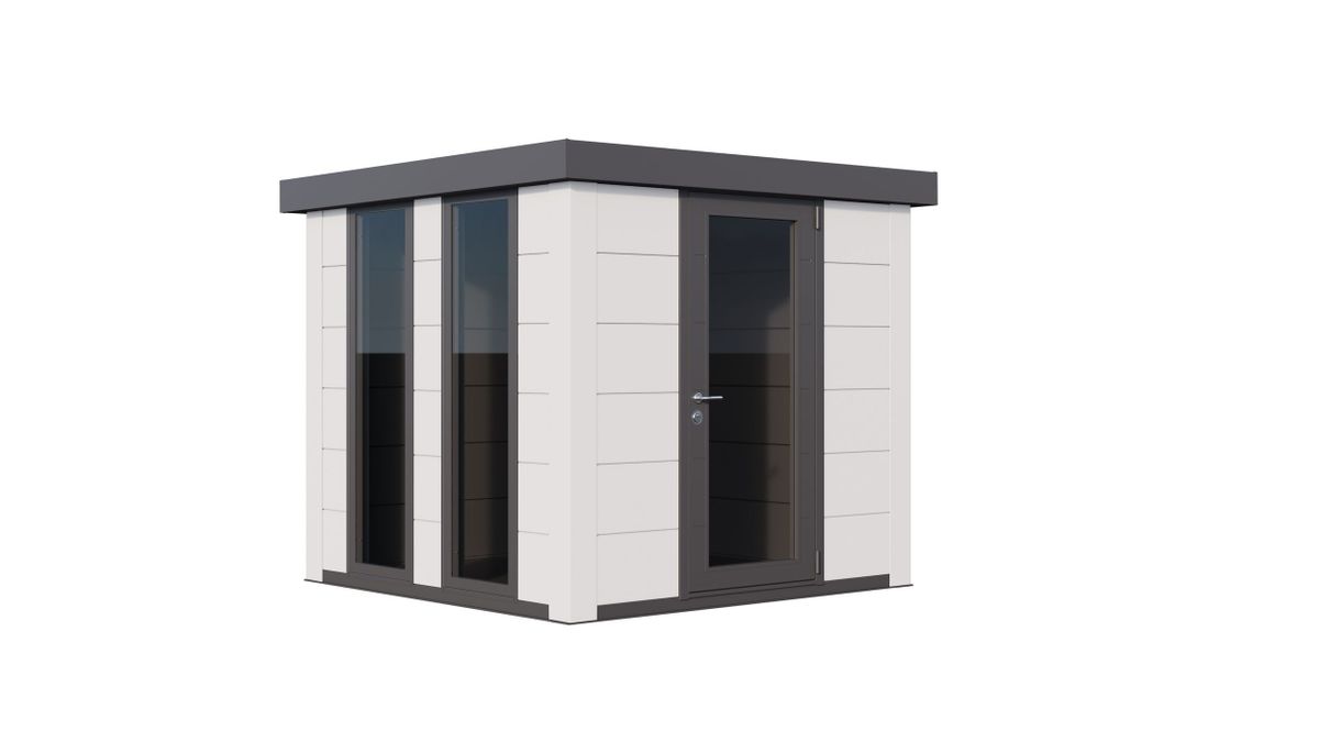 Telluria Luminato 2424 metalen tuinkantoor