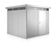 Biohort Highline H4 metalen tuinhuis zilver metallic