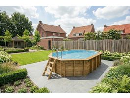 Foto von Ubbink Océa 550 x 355 x 120 cm Holzpool