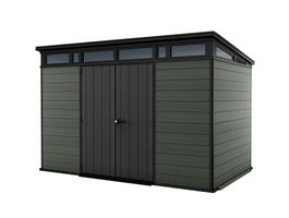 Foto van Keter Cortina 117 Kunststof Tuinhuis Groen