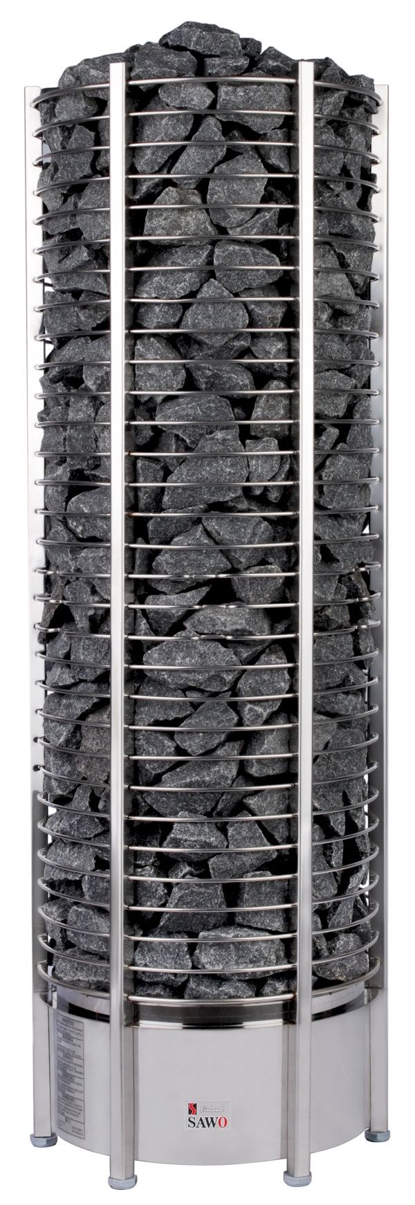 Sawo TH6-120NS-P Tower Round Saunaofen