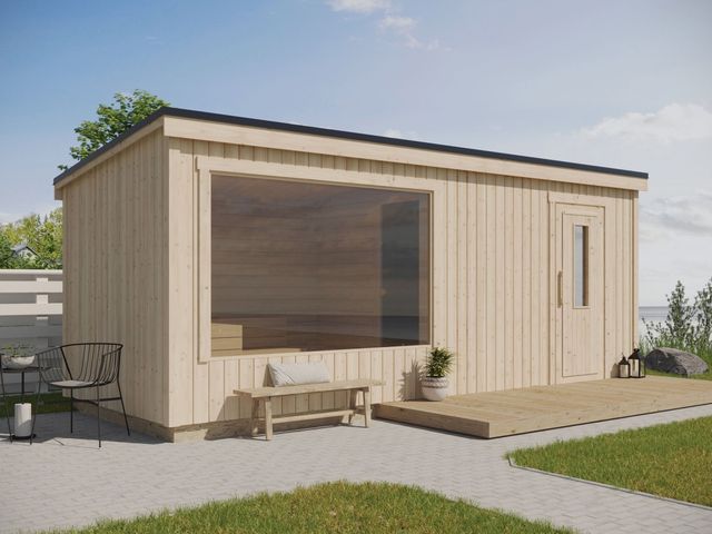 Interflex buitensauna Carel XL