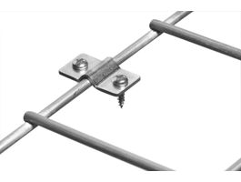 Foto van Azalp draadscherm bevestigingsmateriaal