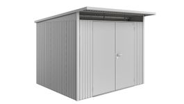 Biohort AvantGarde A6 metalen tuinhuis dubbele deur Foto van Biohort AvantGarde A6 metalen tuinhuis dubbele deur