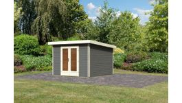 Karibu 31463 Radeburg 1 Gartenhaus - Terragrau Foto von Karibu 31463 Radeburg 1 Gartenhaus - Terragrau