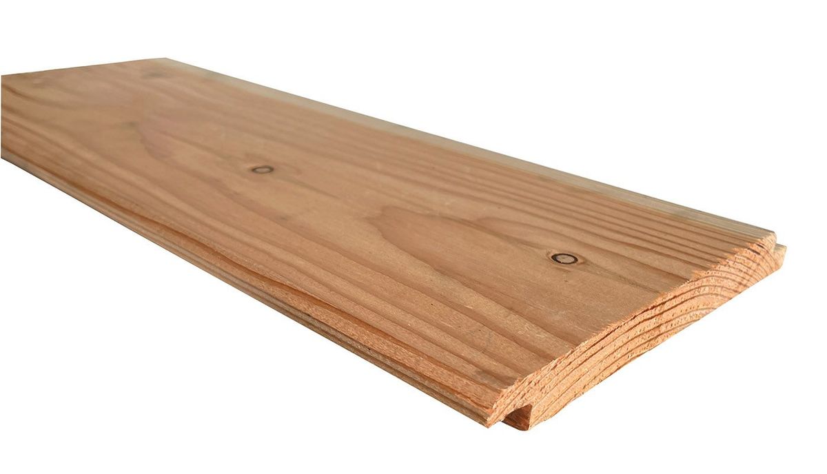 Azalp Douglas dubbel lips Geschaafd