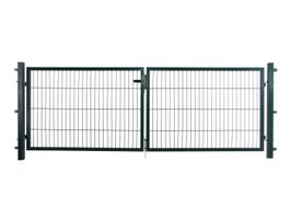 Foto van Azalp dubbele poort compleet Groen