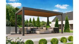 UltaLux Milaan Aluminium Overkapping Foto van