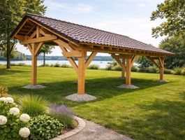 Foto von Azalp Royal Class Holzern Carport Varik