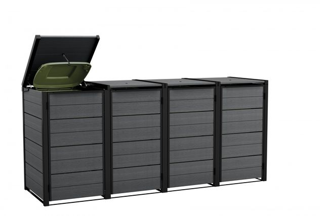 Keter Hide-Away 4x 240L Containerberging