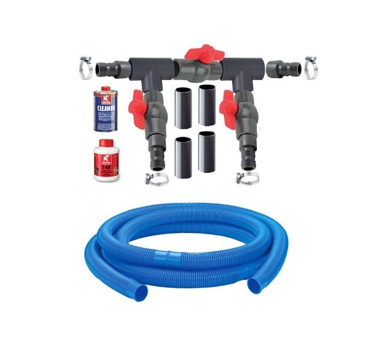 Azalp Bypass Kit - Basis set voor zwembad warmtepompen