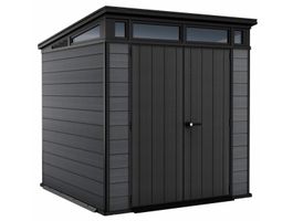 Keter Cortina 77 Kunststof Tuinhuis Foto van Keter Cortina 77 Kunststof Tuinhuis