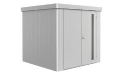 Biohort Neo 2B metalen tuinhuis Foto van Biohort Neo 2B metalen tuinhuis