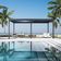 Porchenzo E-Paros aluminium pergola 3x6 - Anthrazit