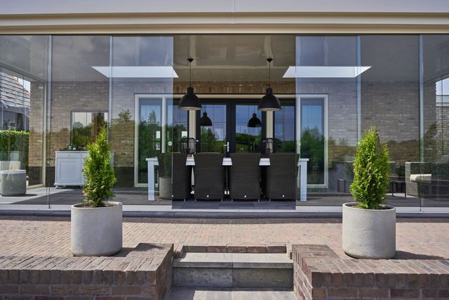 Azalp glasschuifwand op maat