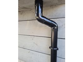 Foto van Azalp Platdak Afvoerset enkel PVC