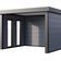 Telluria Singolo 3630 met raam lichtgrijs