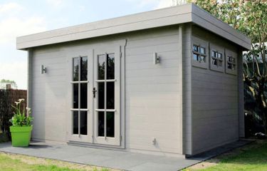 Een blokhut op maat past in uw tuin én budget | maatwerk case