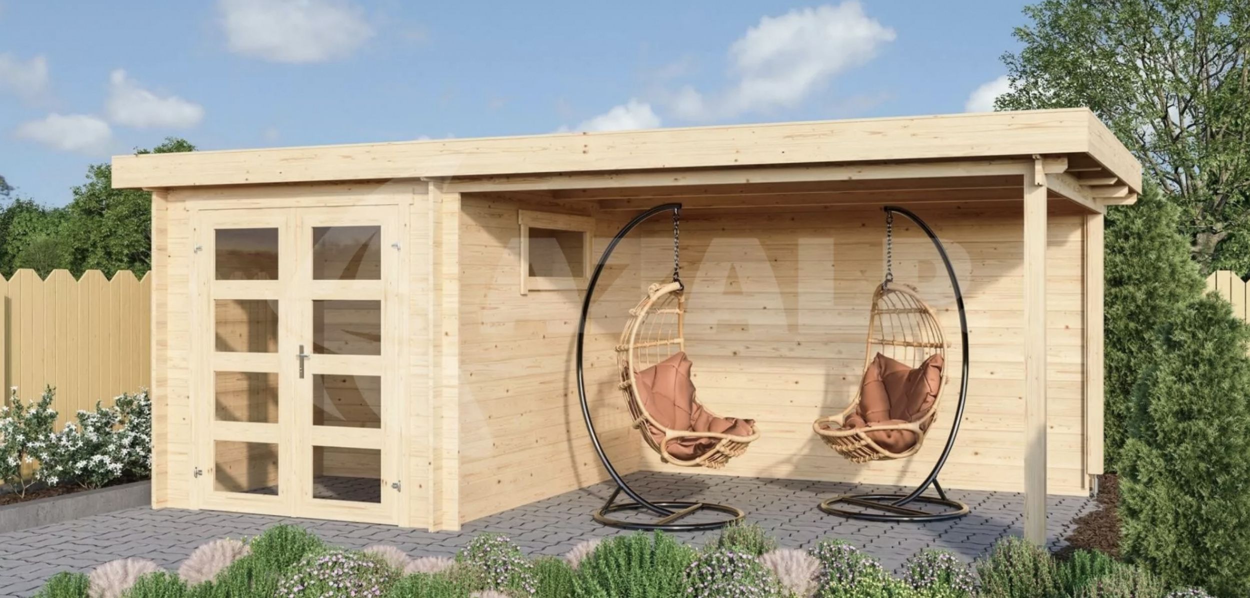 Wij maken jouw tuinhuis met veranda op maat | maatwerk case