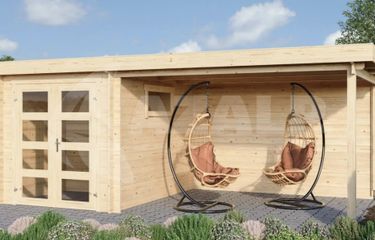 Wij maken jouw tuinhuis met veranda op maat | maatwerk case