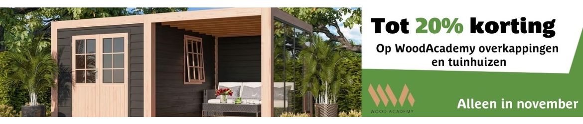 Woodacademy 20% korting 