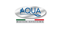 Het logo van Aqua