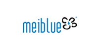 Het logo van Meiblue