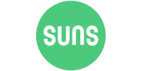 Het logo van Suns