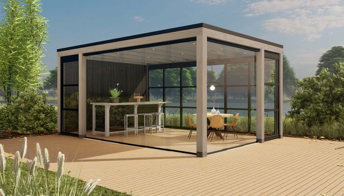 Om in luxe buiten te verblijven