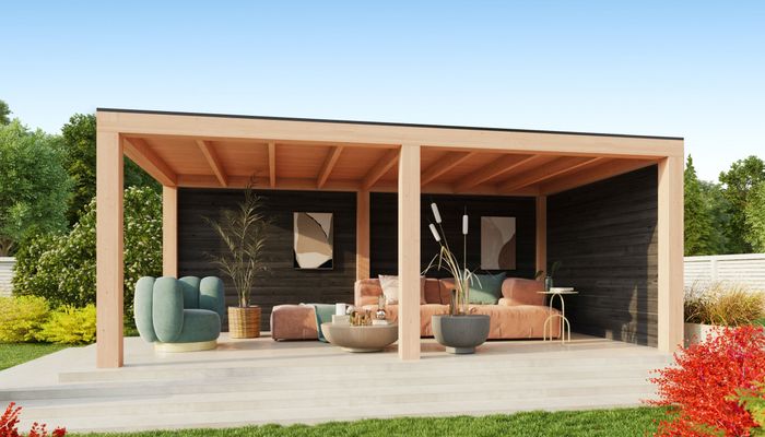 Overdek je gezellige terras