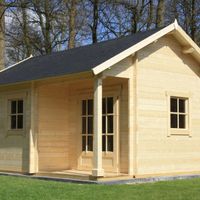 Foto der Azalp CLASSIC Blockhütte Cottage Style Kinross - 45 mm