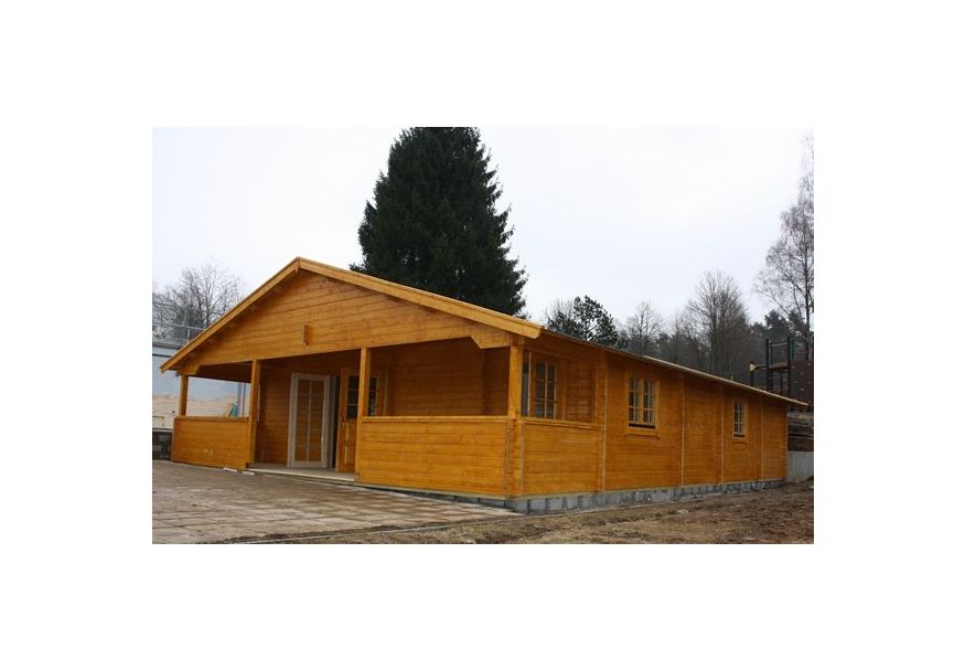 Azalp Ardennen Chalet 910x1020 cm, 60 mm Foto van Azalp Ardennen Chalet 910x1020 cm, 60 mm