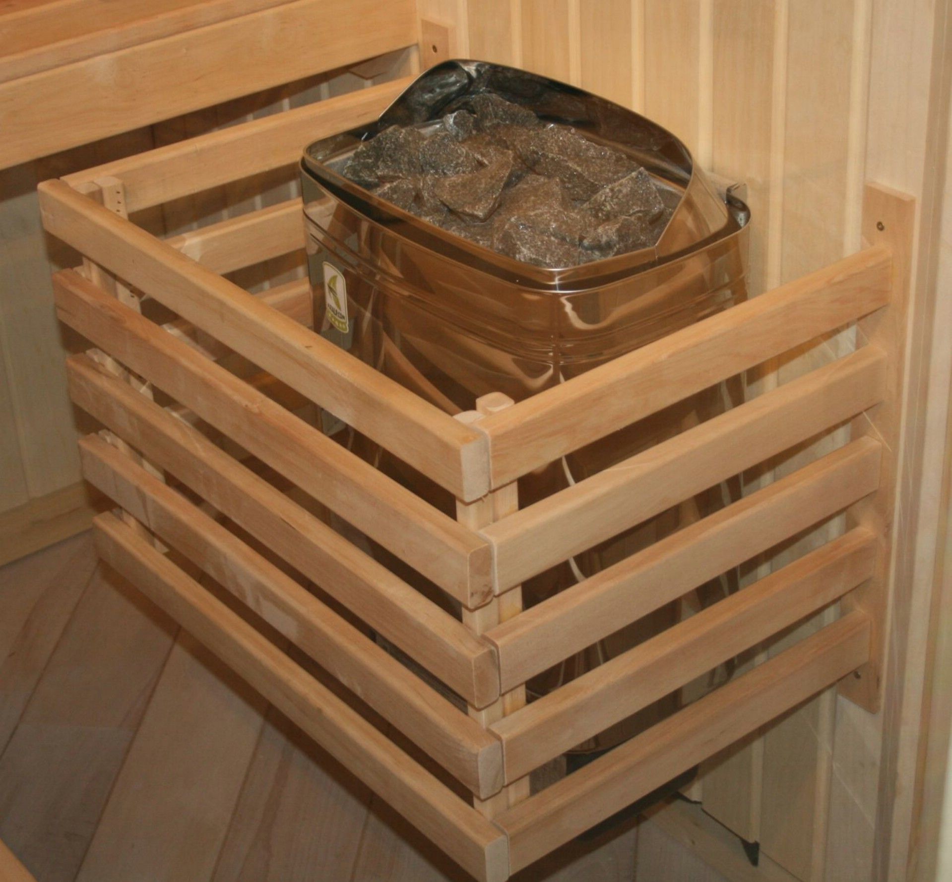 Foto der Azalp Ofenschutzgitter U-Form 63x44 cm - Erle