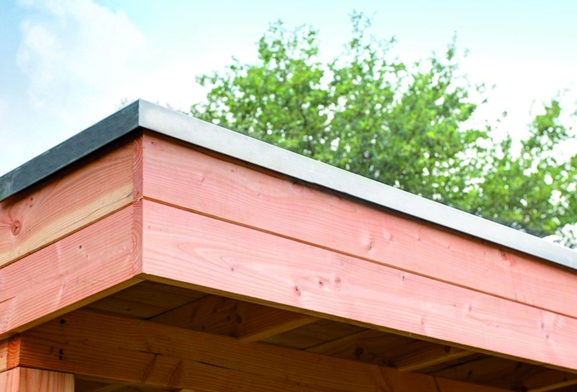 Foto der Azalp Aluminium Dachabschlussleiste 45x45 mm - Länge 250 cm*