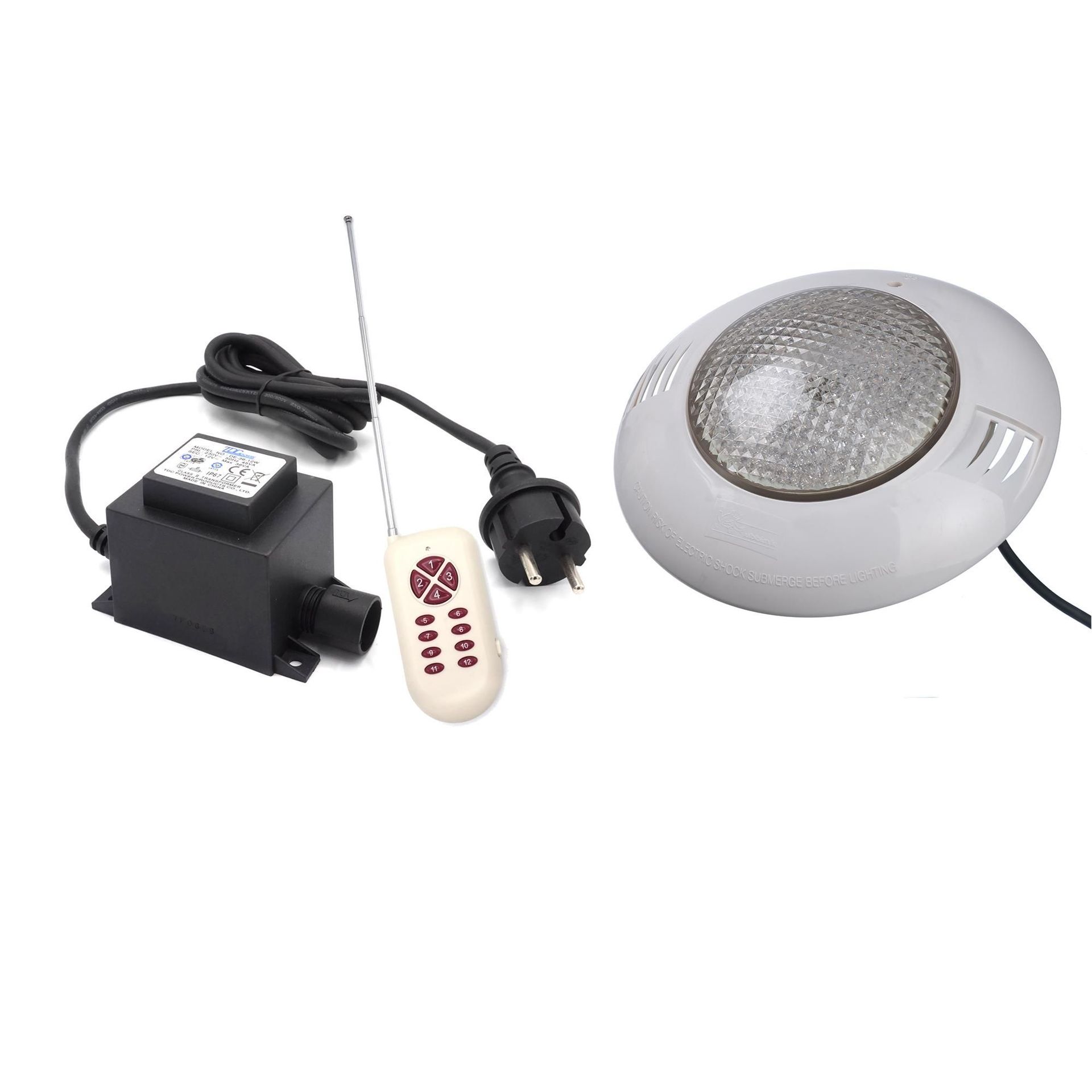 Foto van Ubbink LED-Spot 406 RGB met afstandsbediening en transformator